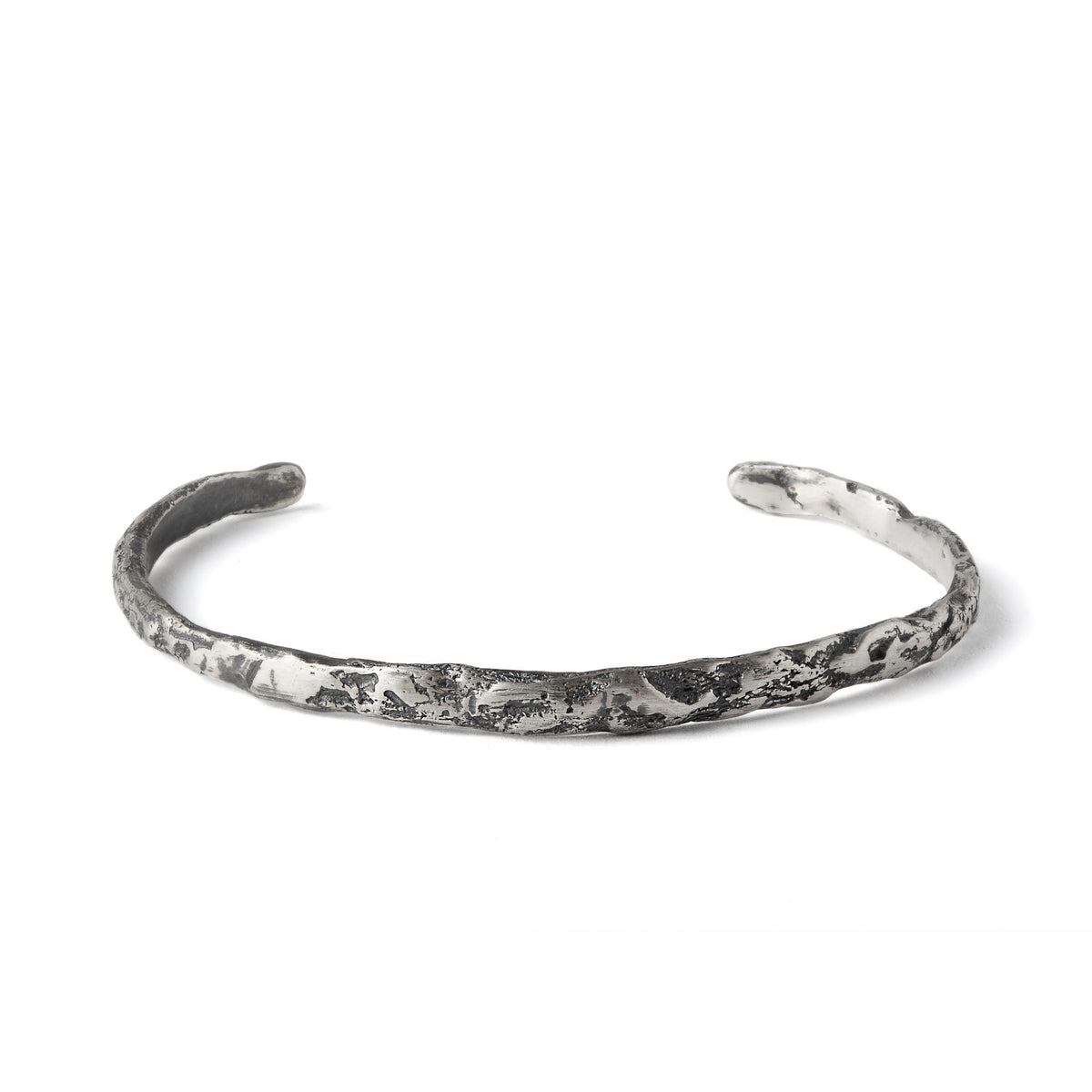 Oxidised Sterling Silver Cuff Bracelet